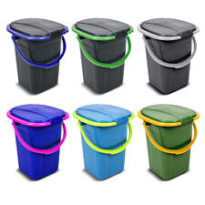 Campingeimer Reise Toilette WC Mobil Outdoor Angeln Garten Zelten 19 L bis 120kg