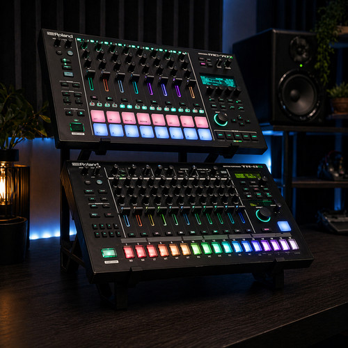 Tier desktop synth stand - tier,