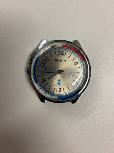 Vintage sowjetuhr raketa - vintage,