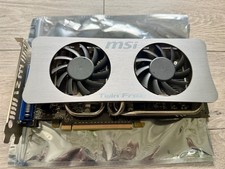 MSI TWIN FROZR GEFORCE GTS 250 1GB GDDR3 Grafikkarte *neue Wärmeleitpaste*