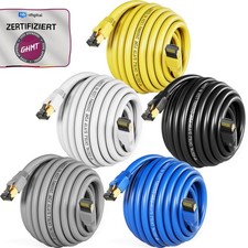 Cat8 CAT 8.1 Patchkabel Netzwerkkabel Kabel S/FTP Halogenfrei LSZH RJ45 LAN PIMF