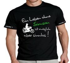 T-Shirt Simson Logo Design Die Legende Weltkulturerbe DDR Ostkult S51 S52 37