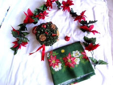 Weihnachtsdekoration +Dekokugel+ Girlande +Tissue Decke zum Hängen