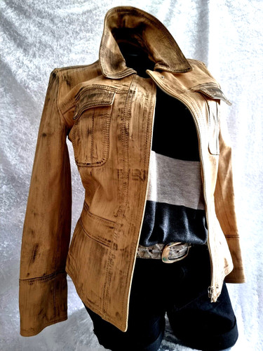 Damen designer lederjacke - designer,