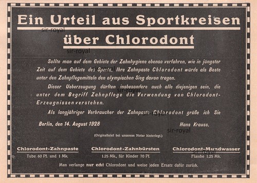 Chlorodont zahnpasta und - chlorodont,