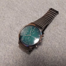 Boccia Royce Chronograph Titanium Herrenuhr 40mm grün