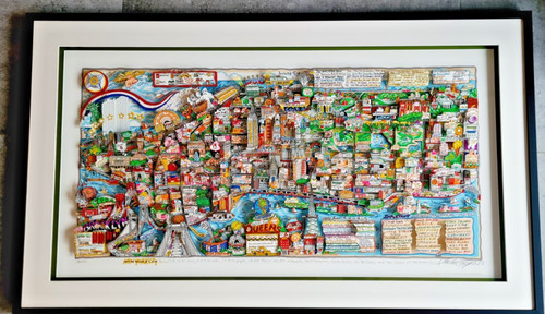 Charles fazzino new york - 3x, 3d