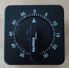 Kurzzeitwecker TechnoLine schwarz Eieruhr