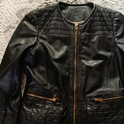 Massimo dutti lederjacke - massimo,