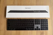 Apple Magic Keyboard Bluetooth QWERTZ Tastatur - Schwarz/Silber (MMMR3D/A)