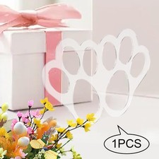 Osterhasen Fußabdruck Schablone, DIY Eiersuche, Kaninchenspur Vorlage für Den