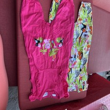 2 Neue Tolle Sommer Strampler Baby Gr56/62 Von Bon Prix