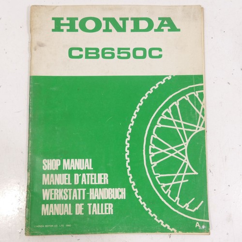 Honda 650 werkstatt - cb,