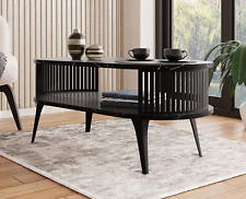 Couchtisch oval Kozito Beistelltisch Kaffeetische Modern Sofatisch Tisch