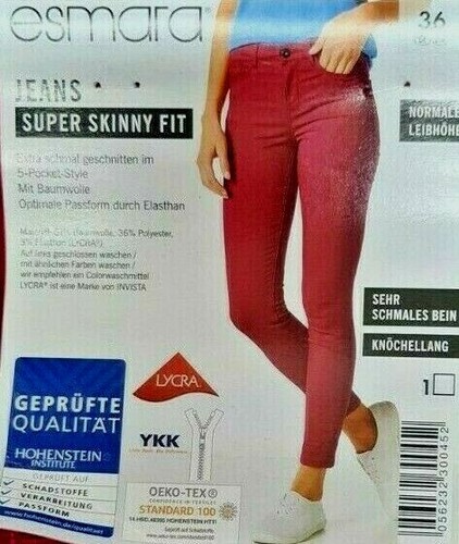 Esmara damen jeans - hose, super