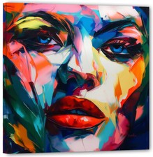 Faces art Pop Modern Bild Top