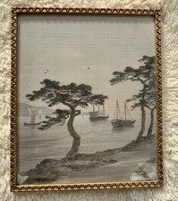 stimmungsvolles Seidenbild