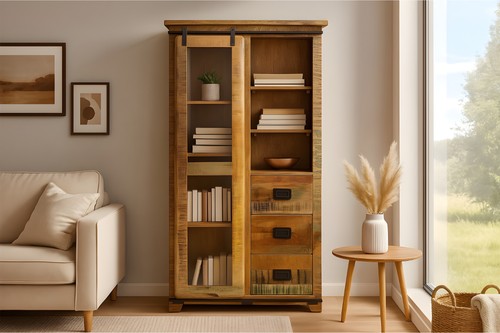 Highboard vitrine mit - highboard,