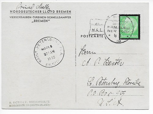 1935 ansichtskarte - 1935:,