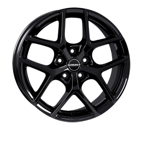 Borbet 5x20 et45 black - 8,5x20,