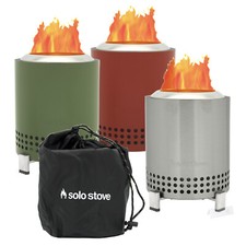 Solo Stove Mesa Tischfeuer Feuer Balkon Feuerstelle Edelstahl Raucharm Pellets