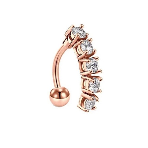 Edelstahl bauchnabelpiercing - edelstahl,
