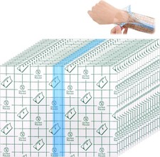 Duschpflaster, 20 Stück Folienverband, 12 x 15 cm Wasserdichtes Pflaster, 