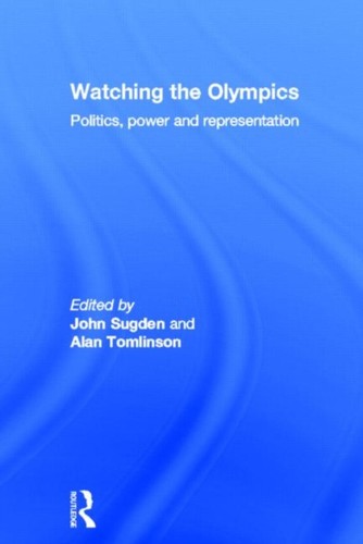 Sugden watching the olympics - -,