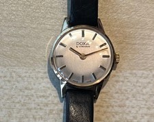 DOXA 18K Gold Damenarmbanduhr