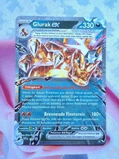 Pokémon Karte Glurak EX Terakristall • SV 196 Black Star Promo Pokemon Deutsch 