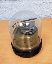 Barigo Germany, Barometer - Wetterstation mit Kuppel VINTAGE Messing (XY 218)