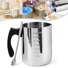 900 ml Schmelztopf Kerzenwachs, Edelstahl Wachsschmelztopf, Schokolade Schmelzen