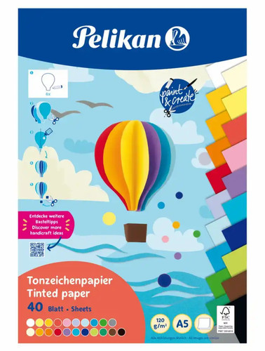 Pelikan tonpapier block - block, 40