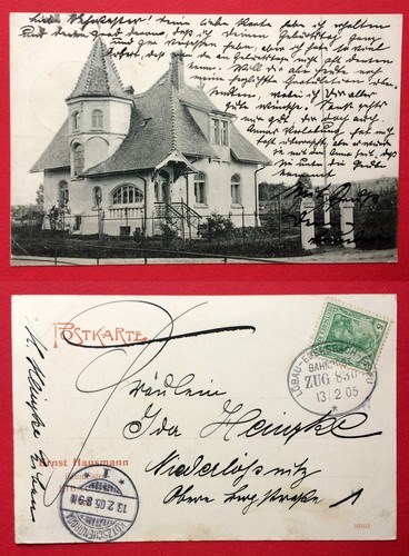Eibau 1905 wohnhaus - eibau,
