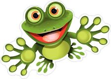 Frosch Auto Aufkleber Sticker