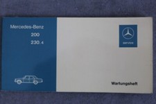 Mercedes Benz 220 - 230.4 -  W115 Wartungsheft 1975 Serviceheft "OHNE Einträge"