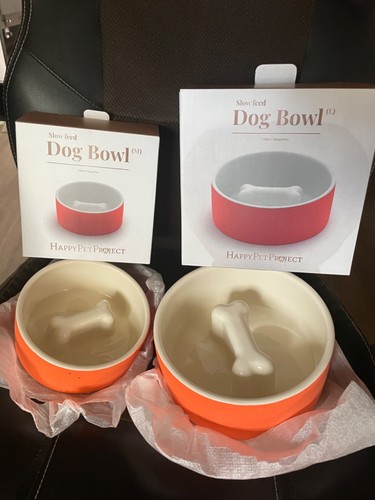 Hunde näpfe keramik - 2x,