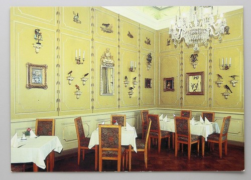 Postkarte barockschloß - postkarte,