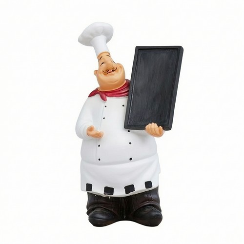 Kochfigur mit kreidetafel - mit,
