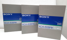Konvolut 3 x Sony KCA-60 BRK