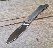 SanRenmu Messer ULTRA THIN 9306 Satin Slipjoint 8Cr13MoV Stahl Flaschenöffner