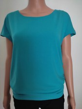 FOXS Mode Kurzarm Shirt Damen Cikona Gr. EU 38/40, Türkis, NEU, UVP 69,00€