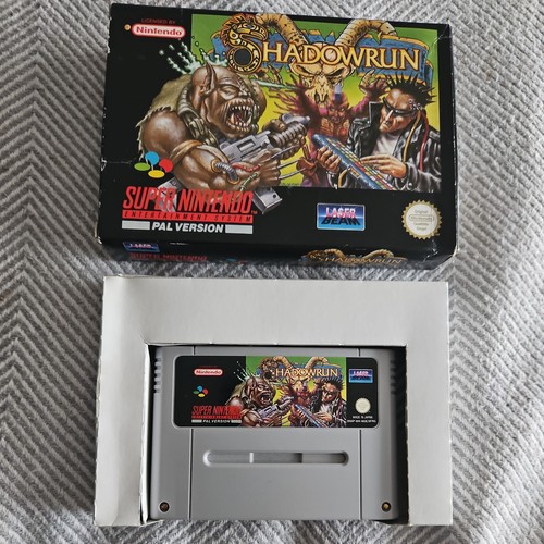 Shadowrun snes super - shadowrun,