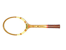 Tennisschläger, Germina, Attache, Tennis, Vintage, Alt, Hikory, Vulkanfieber,DDR