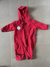 Fleeceanzug Hoppediz  Baby Rot 68/74