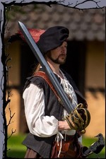 Larp waffe breitschwert mit - larp-waffe,