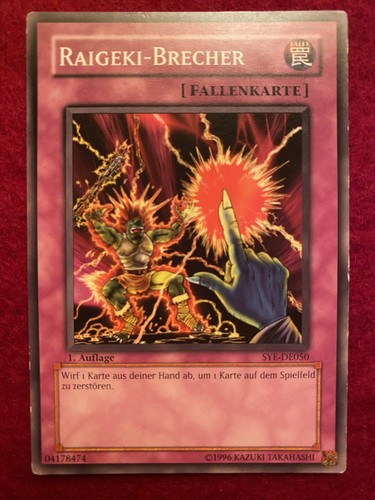 Raigeki brecher - yu-gi-oh!, raigeki-brecher