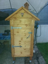 Räucherofen/Räucherkammer aus Holz.