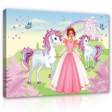 Leinwand bilder XXL Einhorn