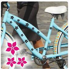 Fahrradaufkleber Hibiskus Blume Blüten Hibiscus Fahrrad Aufkleber Sticker F026